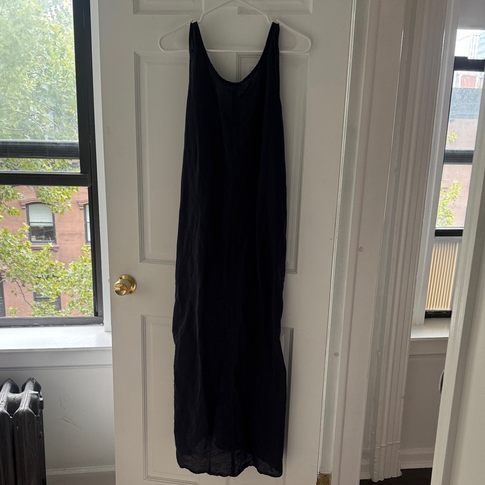 Women’s Black Sleeveless Maxi Dress